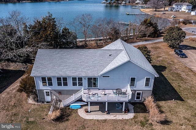 3 Ingram Bay Dr, Heathsville, VA 22473 - aerial view with a water view