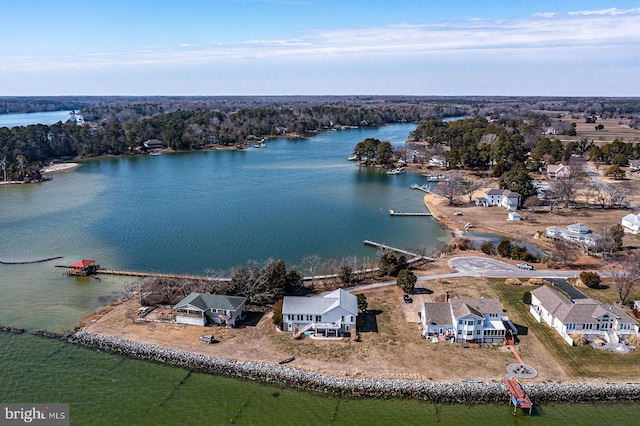 3 Ingram Bay Dr, Heathsville, VA 22473 - aerial view featuring a water view