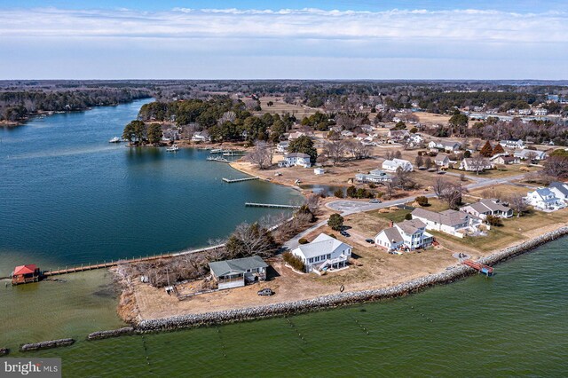 3 Ingram Bay Dr, Heathsville, VA 22473 - drone / aerial view with a water view