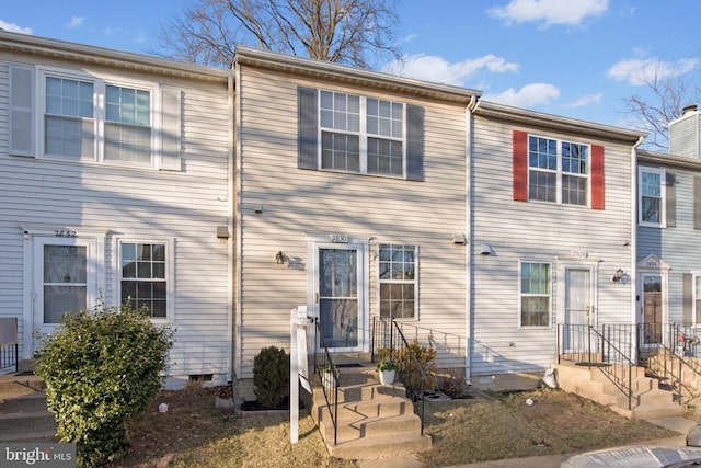 view of townhome / multi-family property