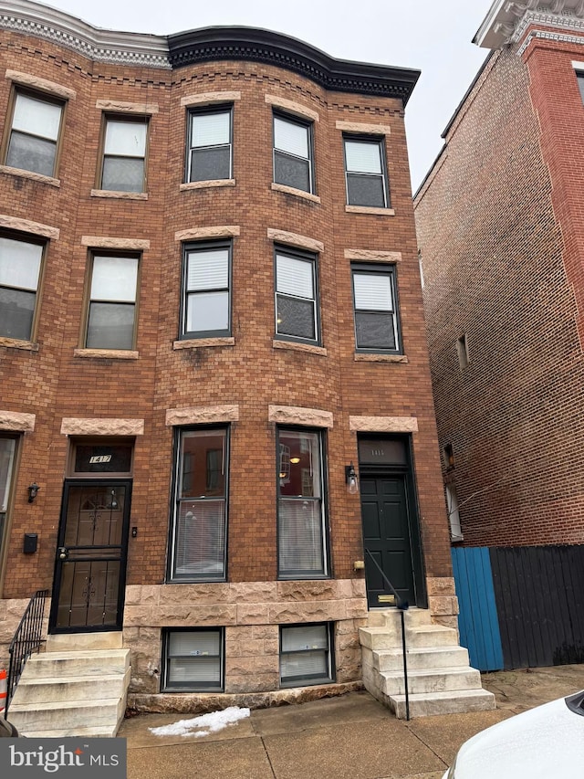 view of townhome / multi-family property