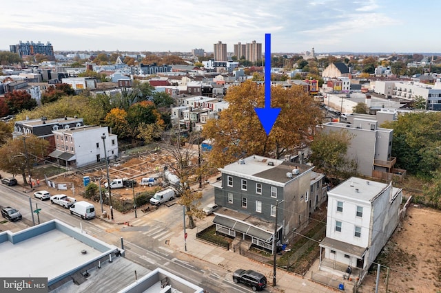 700 N 40th St, Philadelphia, PA 19104 - birds eye view of property