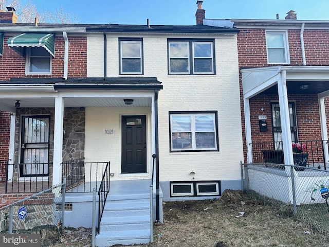 view of townhome / multi-family property