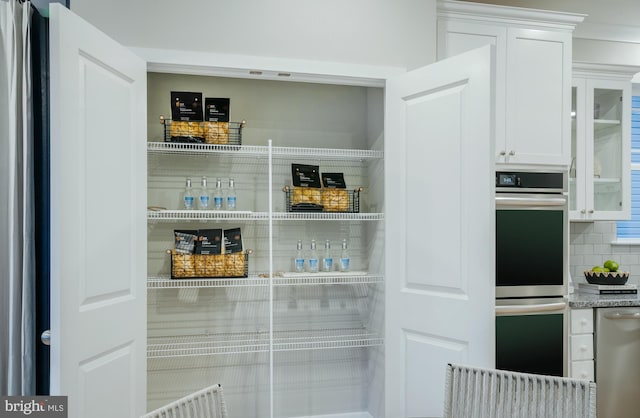 view of pantry