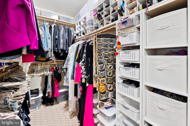 view of spacious closet