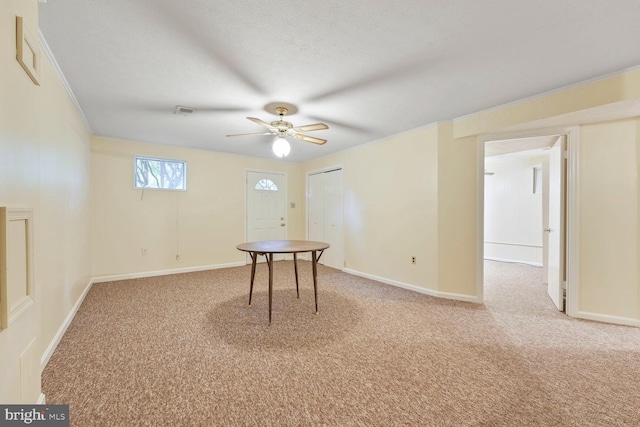 11919 Berrybrook Ter, Upper Marlboro, MD 20772 - carpeted spare room with ceiling fan and baseboards