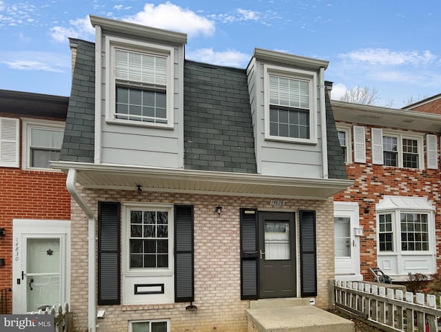 view of townhome / multi-family property