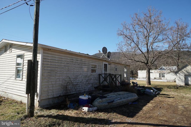 view of property exterior