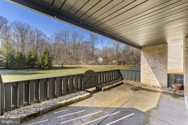 view of patio