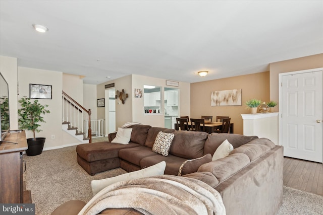 view of living room