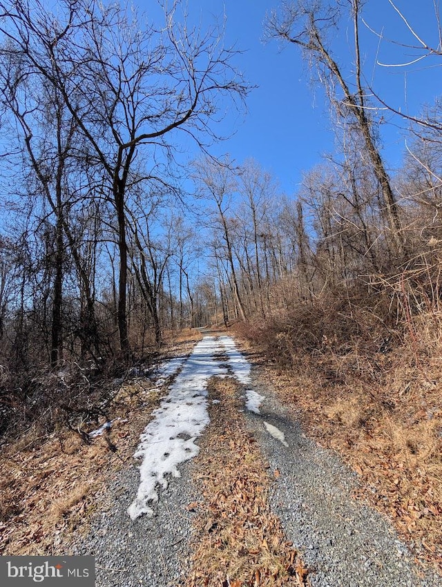 view of road