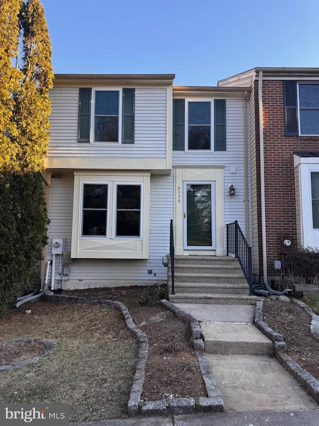 view of property with entry steps