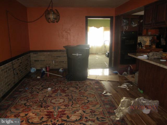 dining room featuring wood finished floors