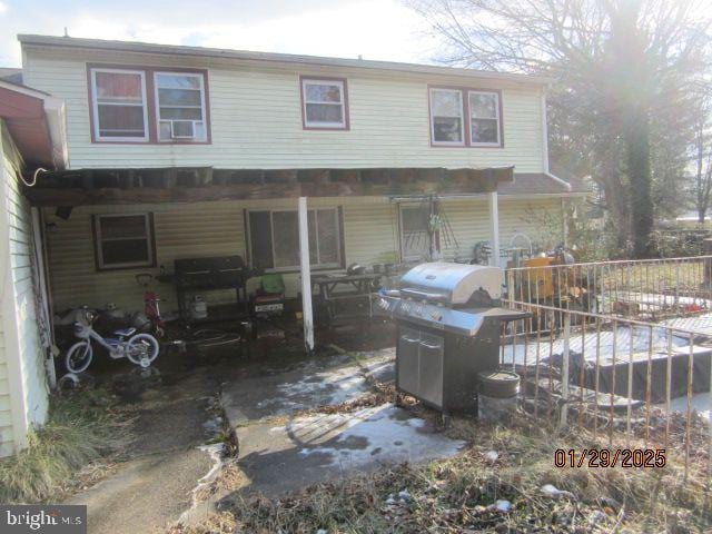 view of rear view of property