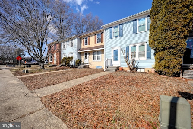 view of townhome / multi-family property