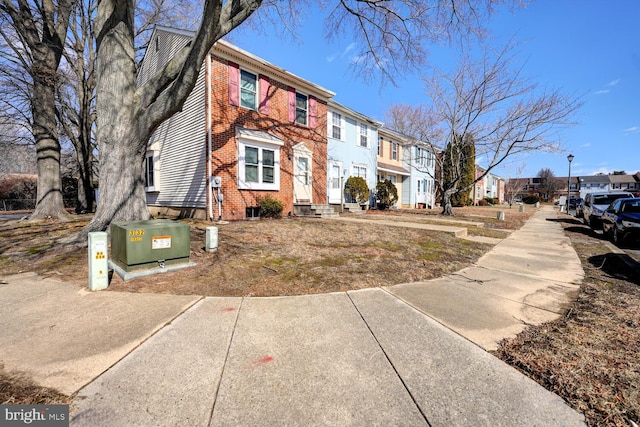 view of townhome / multi-family property