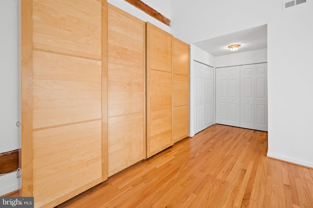 closet featuring visible vents