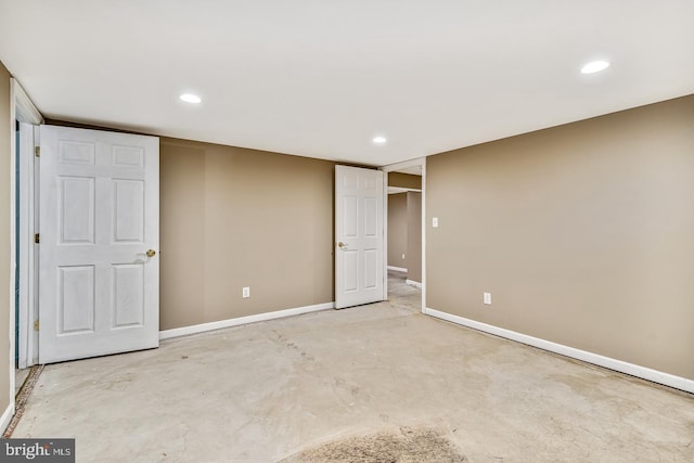 view of unfurnished bedroom