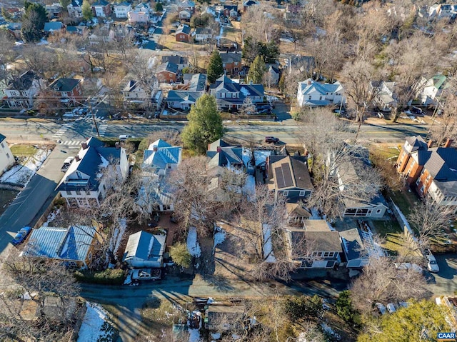 708 Locust Ave, Charlottesville, VA 22902 - aerial perspective of suburban area
