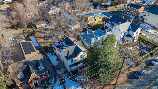 708 Locust Ave, Charlottesville, VA 22902 - aerial view of residential area