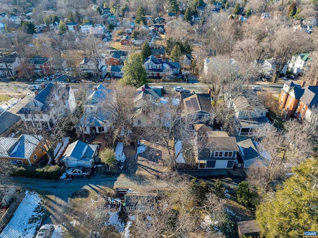 708 Locust Ave, Charlottesville, VA 22902 - aerial perspective of suburban area