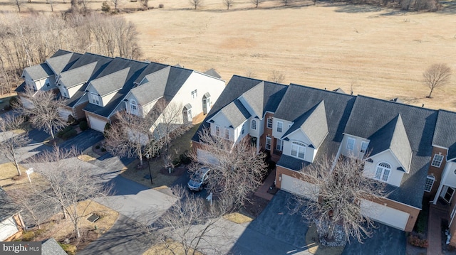 birds eye view of property featuring a residential view