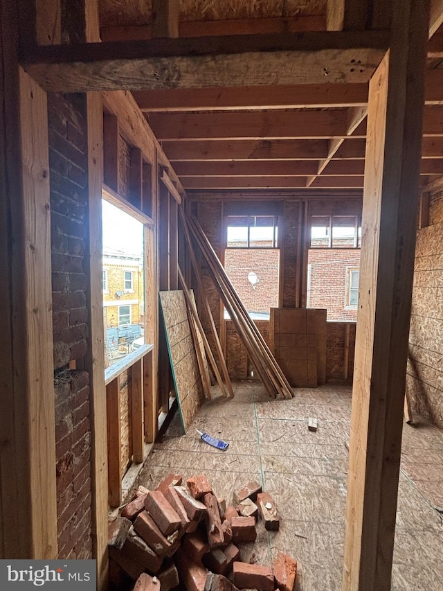 miscellaneous room featuring plenty of natural light