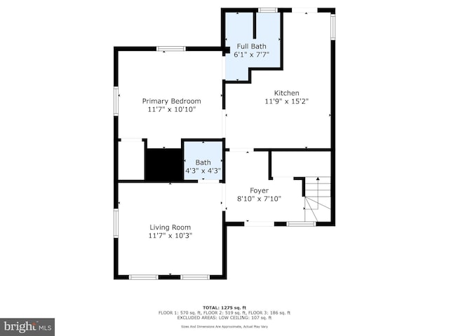 5309 Ethelbert Ave, Baltimore, MD 21215 - plan