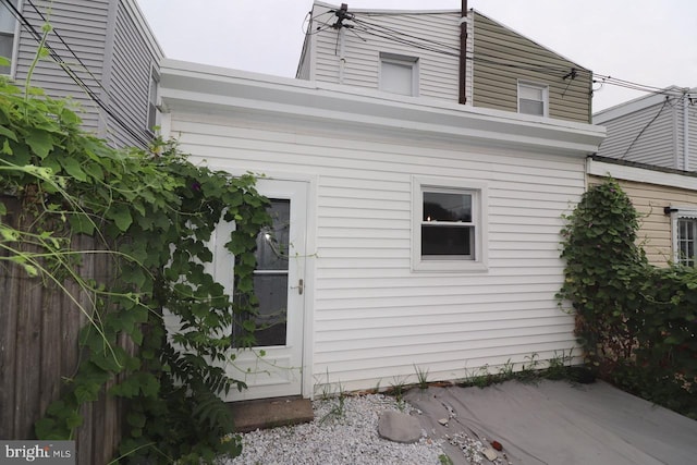 view of rear view of house