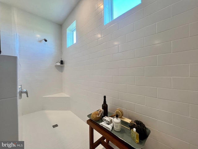 8022 Coastal Villages Blvd, Selbyville, DE 19975 - bathroom featuring tiled shower