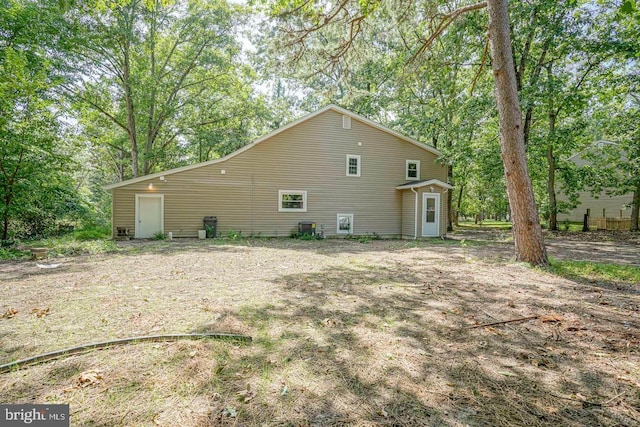 view of rear view of house