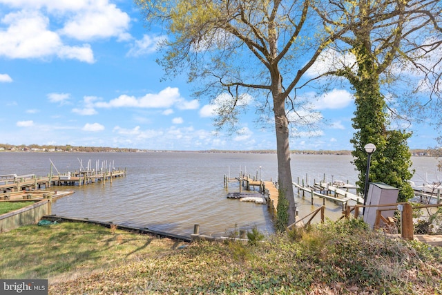 317 Kennard Ave, Edgewood, MD 21040 - view of dock with a water view