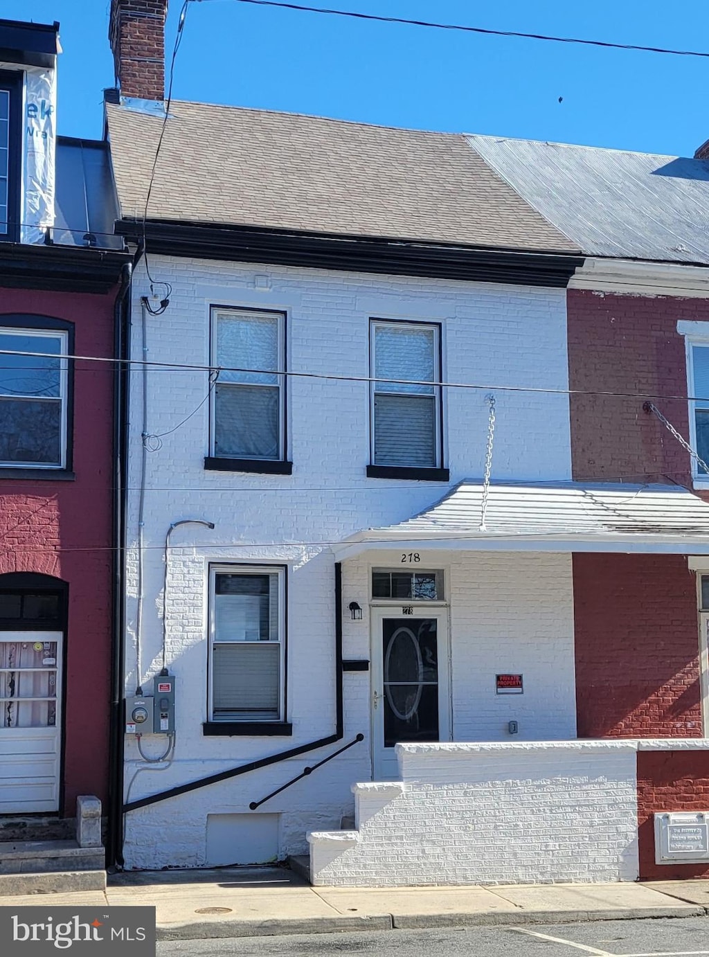 view of townhome / multi-family property