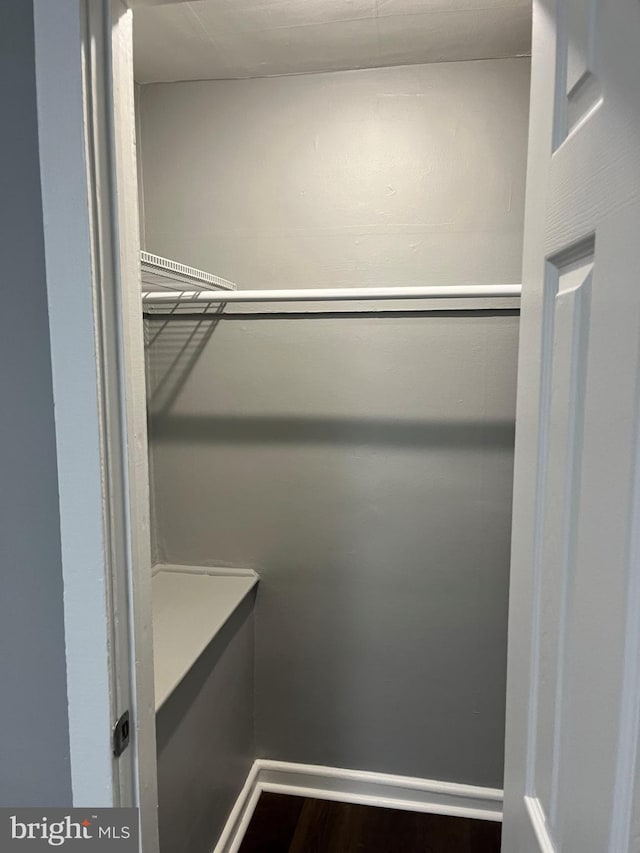 view of closet