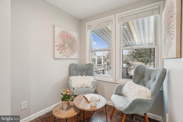 view of sitting room