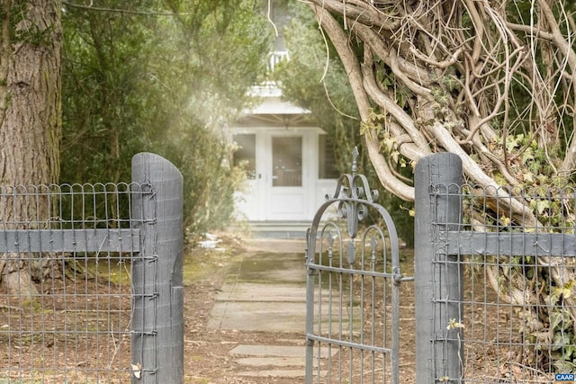 view of gate