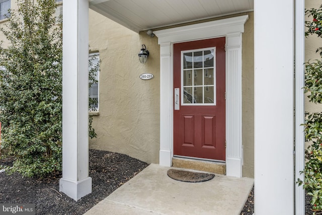 view of property entrance