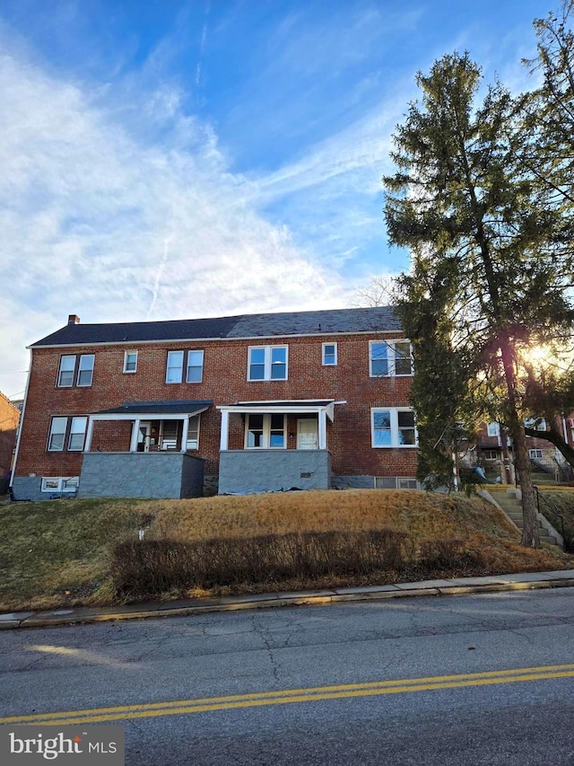 view of townhome / multi-family property