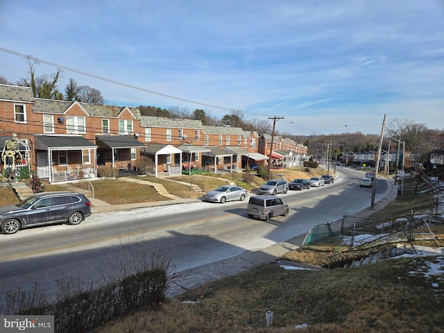 view of street