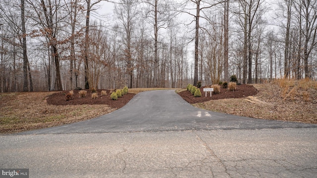 view of road