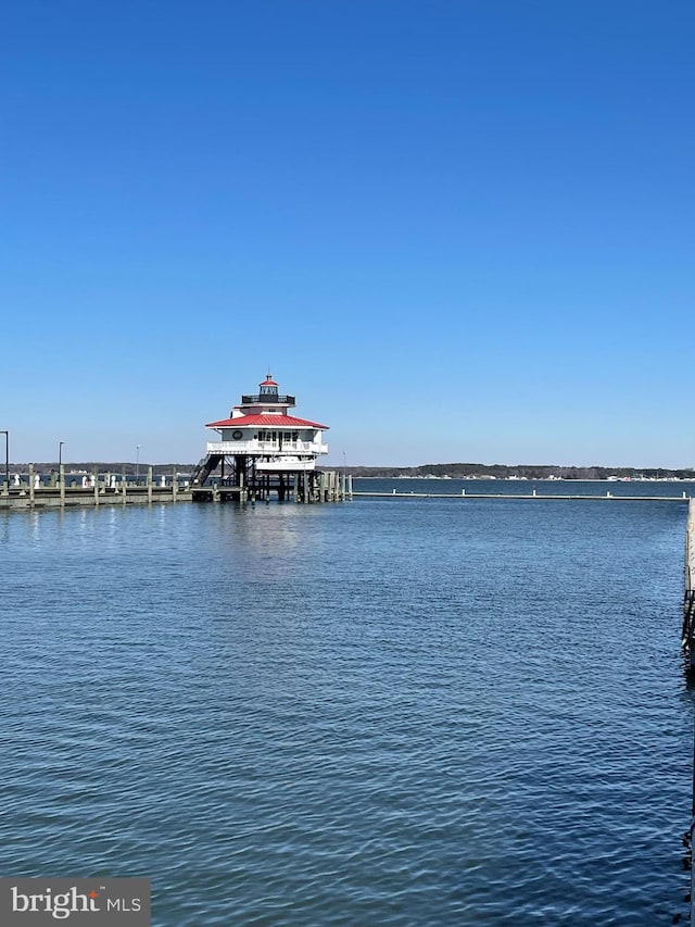 property view of water