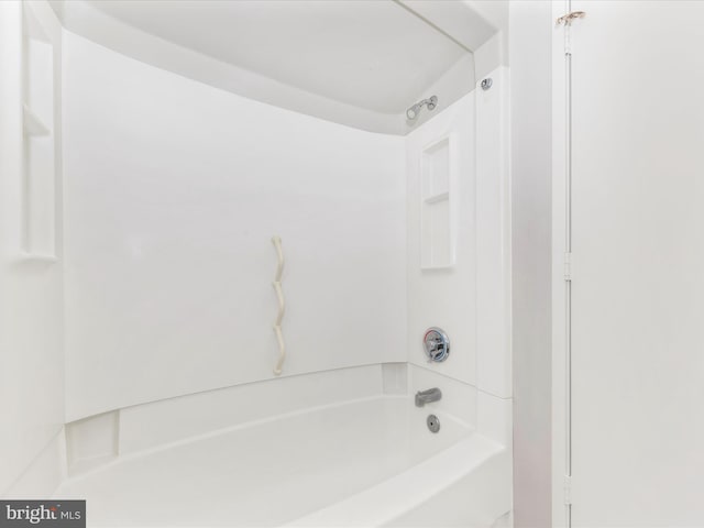 bathroom featuring tub / shower combination