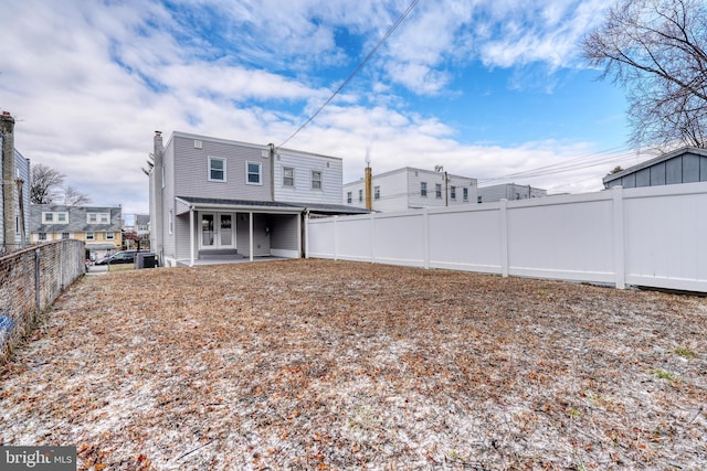 view of rear view of house