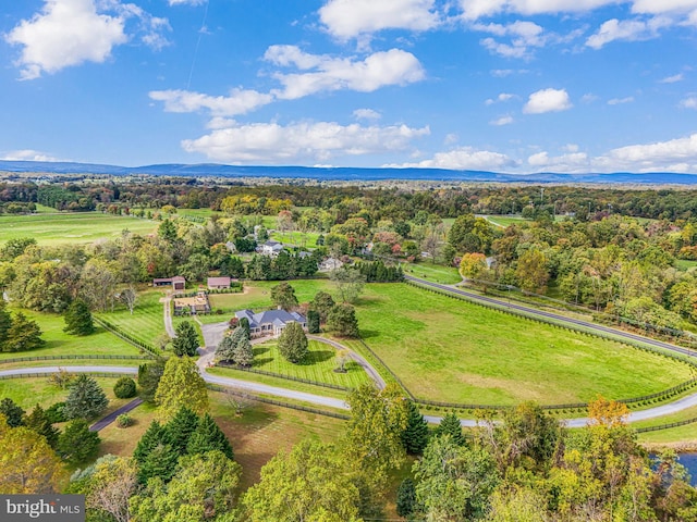 23333 Four Chimneys Ln, Middleburg, VA 20117 - birds eye view of property featuring a rural view