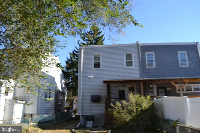 view of rear view of house