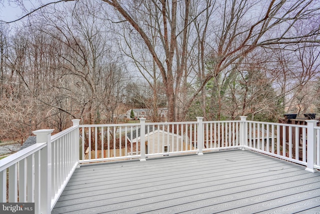 view of deck