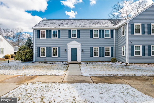 view of colonial inspired home