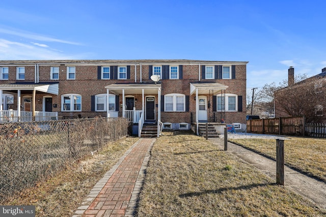 view of townhome / multi-family property