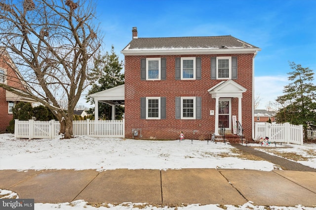 view of front of house