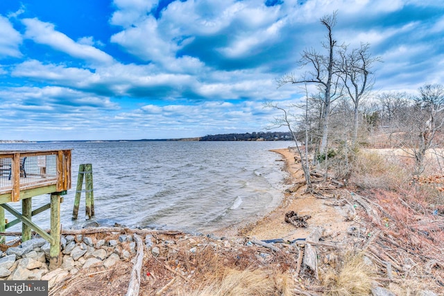 property view of water